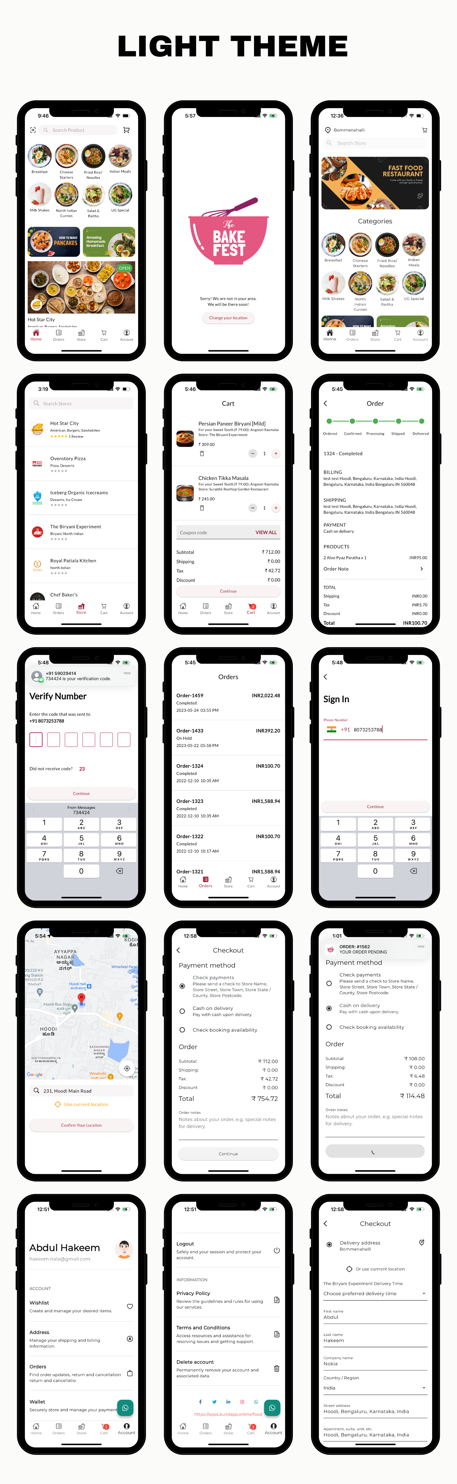 Flutter Food Delivery App for WooCommerce