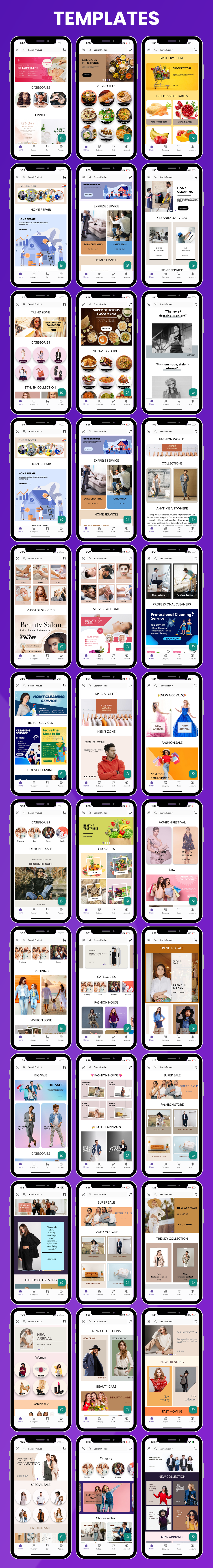 Flutter Food Delivery App for WooCommerce