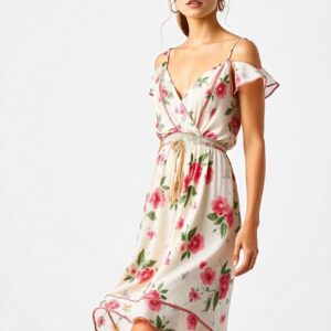 Elegant Floral Maxi Dress